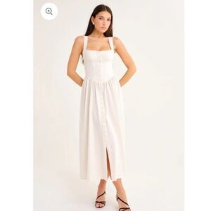 Rumored Antionette midi dress corset